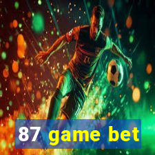 87 game bet